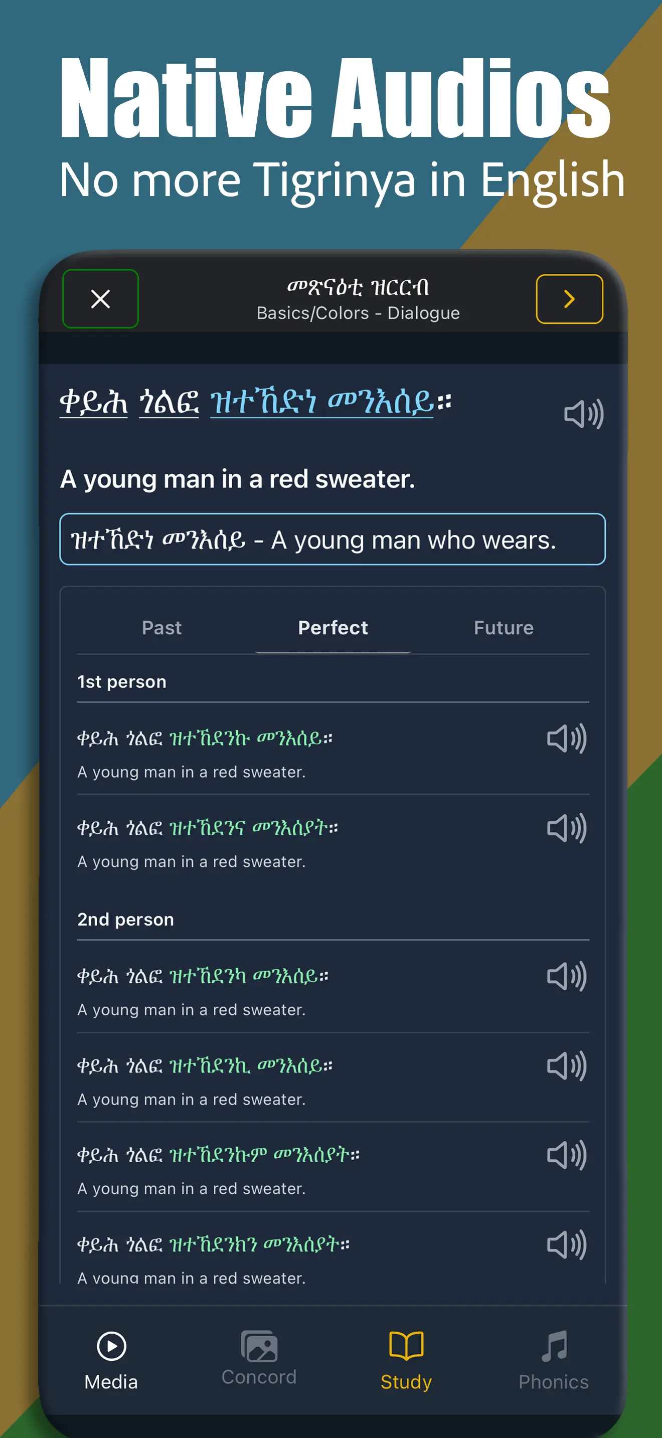 Learn Tigrinya Complete screenshot 4